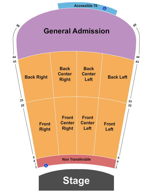 Red Rocks Amphitheatre Parker McCollum Seating Chart